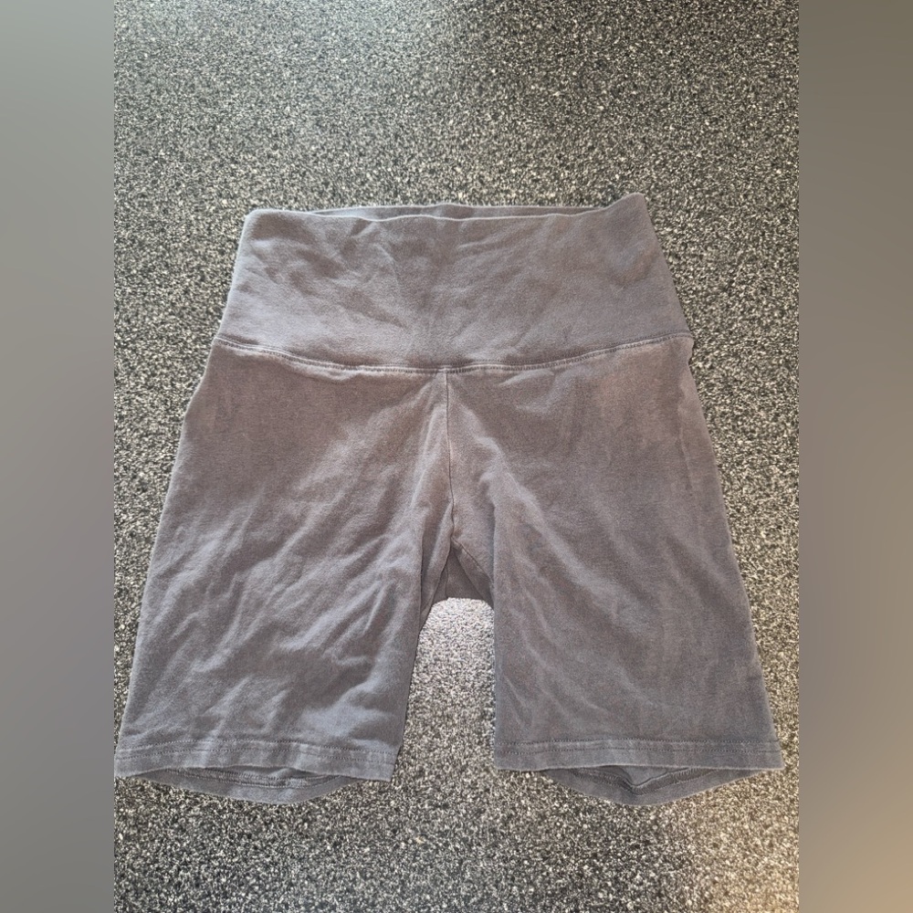 TNA Gray Bike Shorts with Relaxed Fit